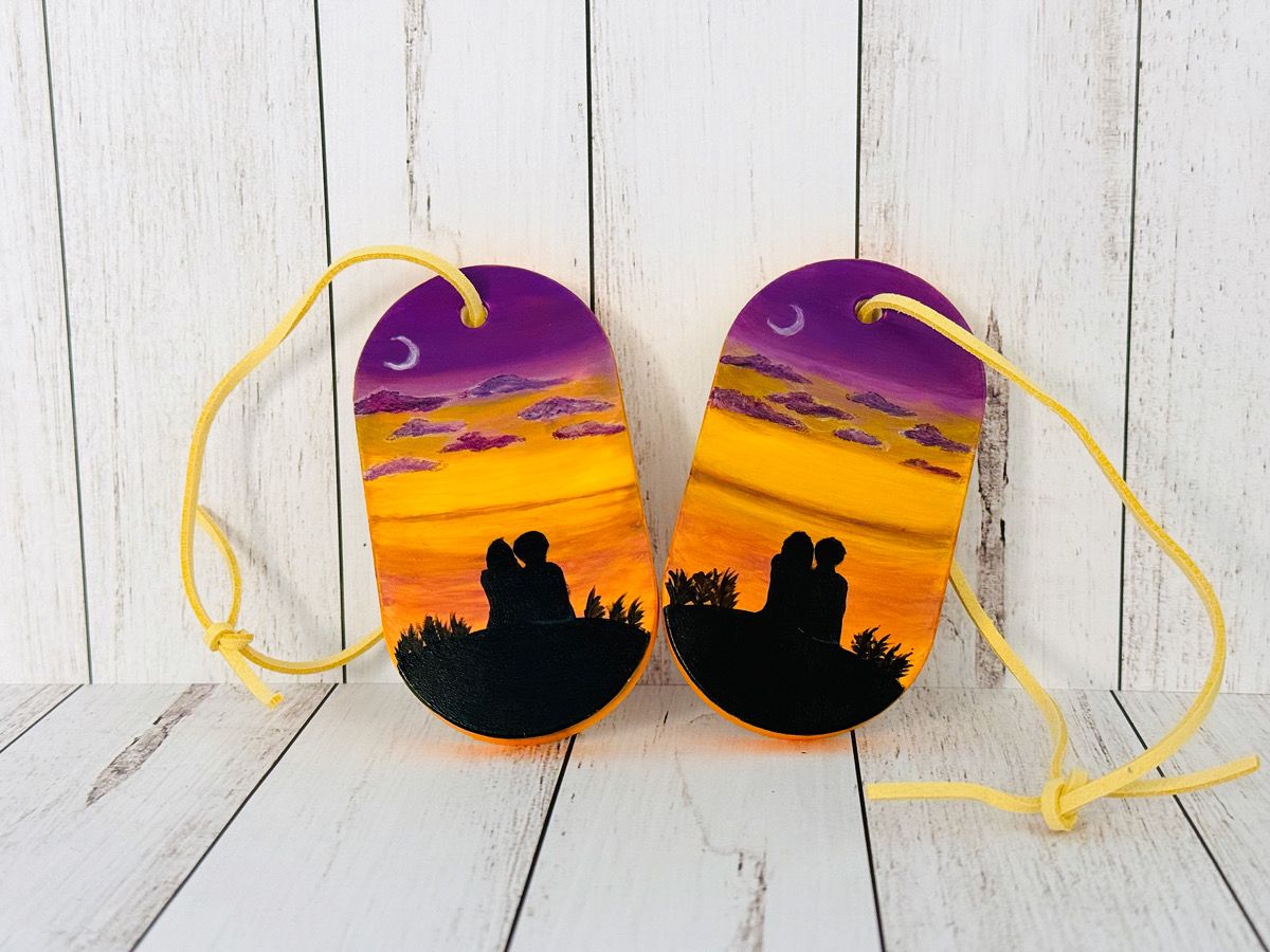 (Art Painting) Sunset Lover